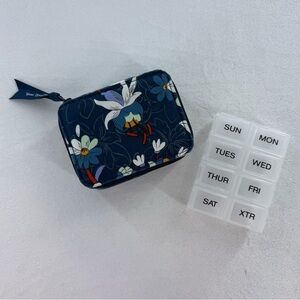 Vera Bradley Floral Bursts Pill Case